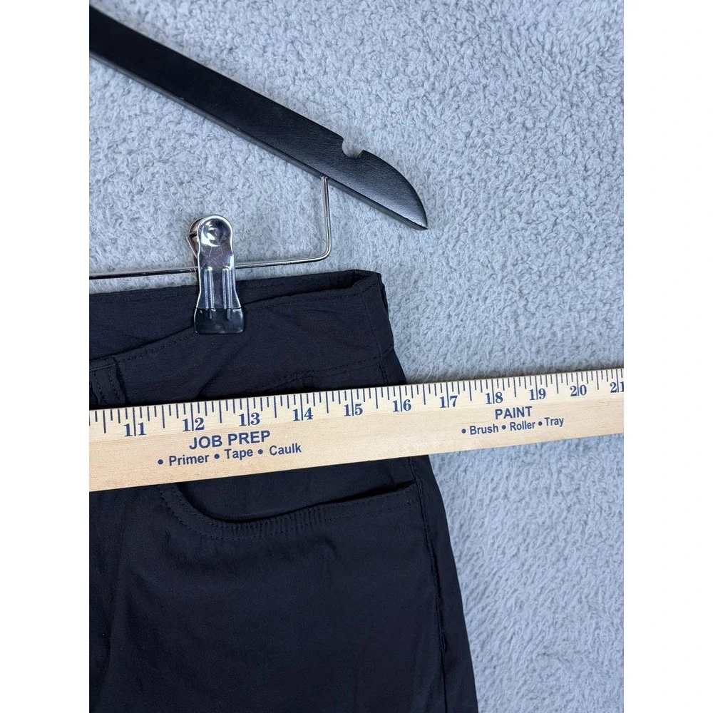 The North Face Pants Mens 30x26 Black Nylon Stretch Hiking Zip Pocket Outdoors